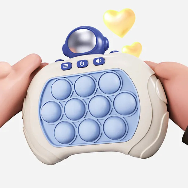 Pop Quick Push Bubbles Game Machine - Whac-A-Mole Style Fidget Toy